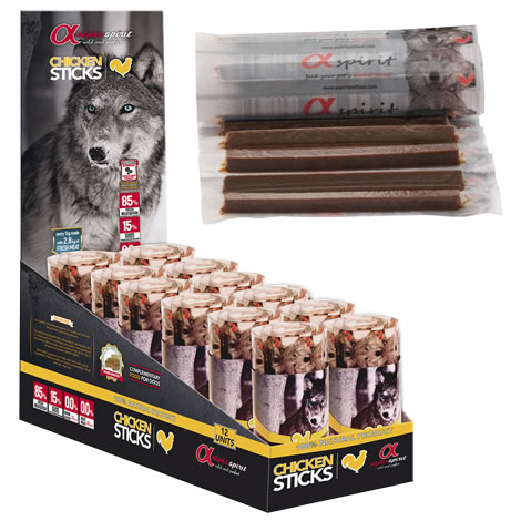 Barras de frango Ristra Alpha Spirit